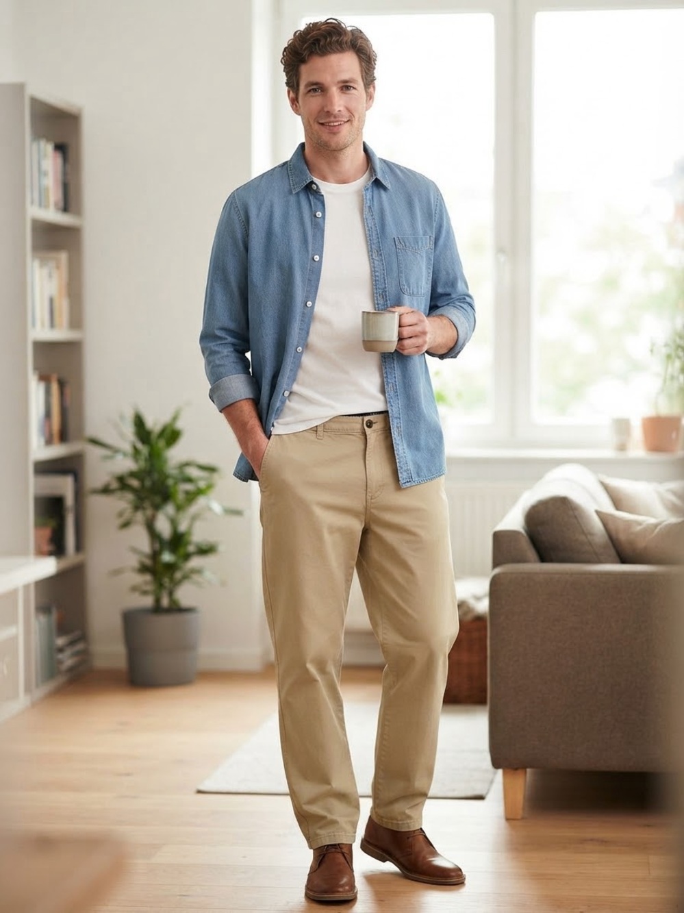Men's Classic Khaki pants bundle